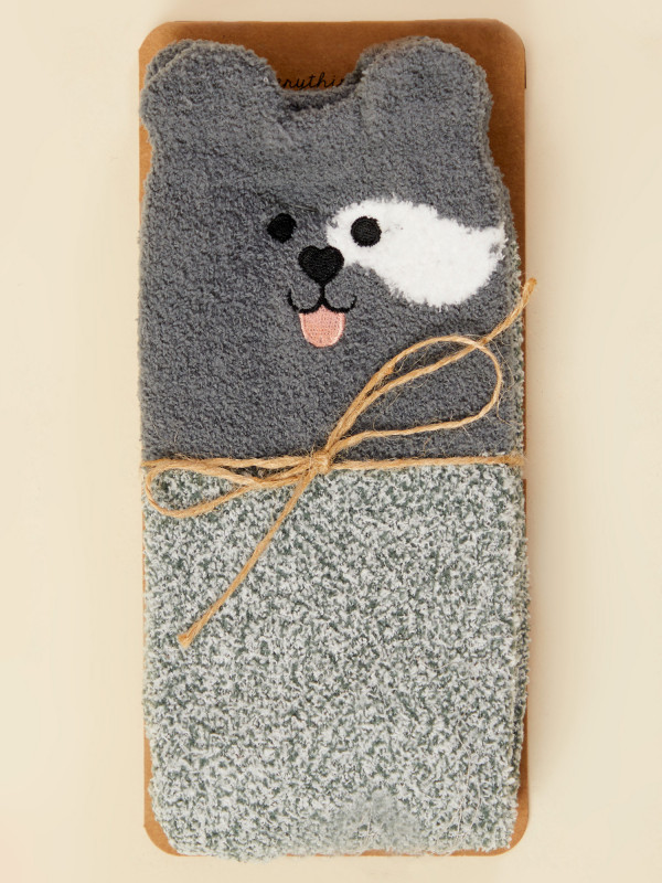 Puppy Fuzzy Socks