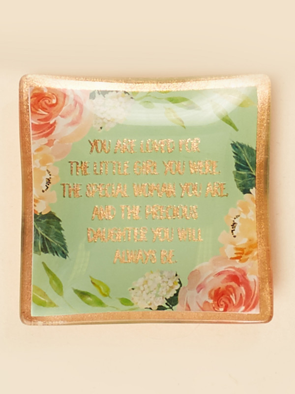 You are Loved Daughter Trinket Dish