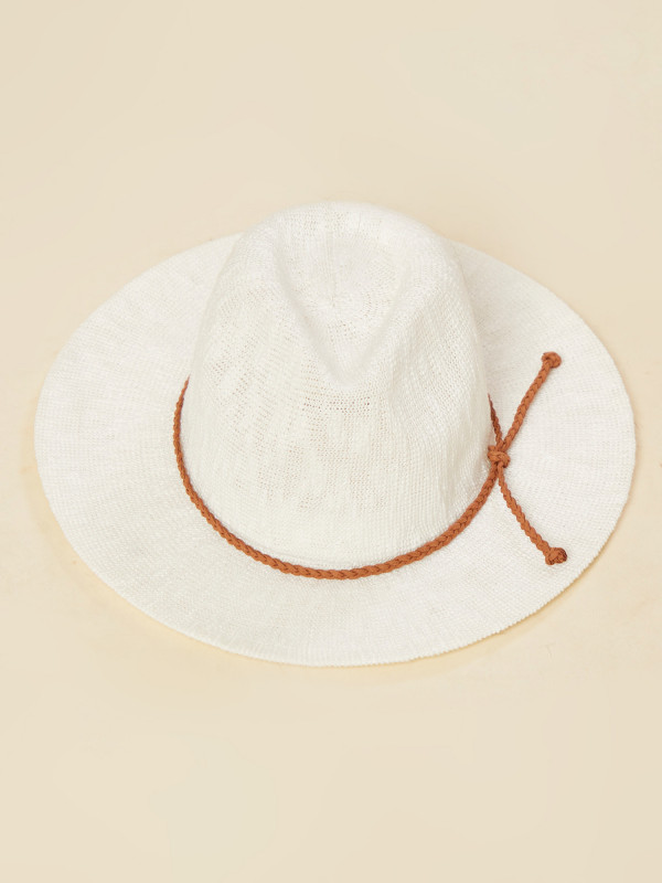 Altar'd State Panama Hat - White