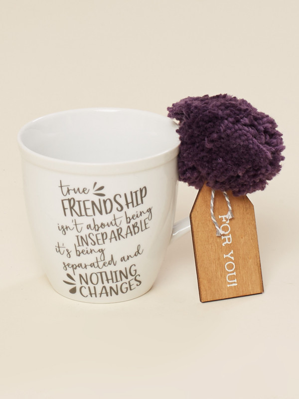 True Friendship Gift Tag Mug
