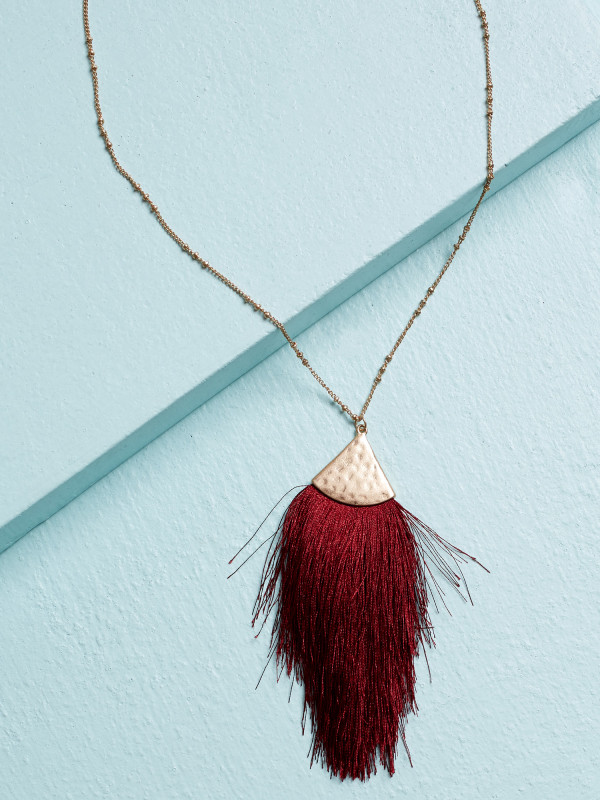 Altar'd State Feathered Necklace
