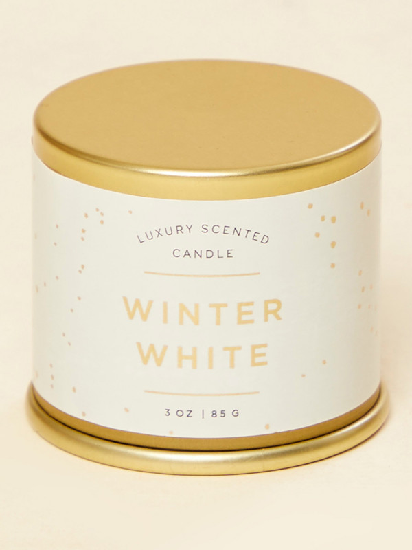 Winter White Luxury Scented Mini Candle