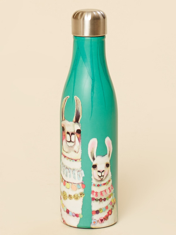 Boho Llama Water Bottle