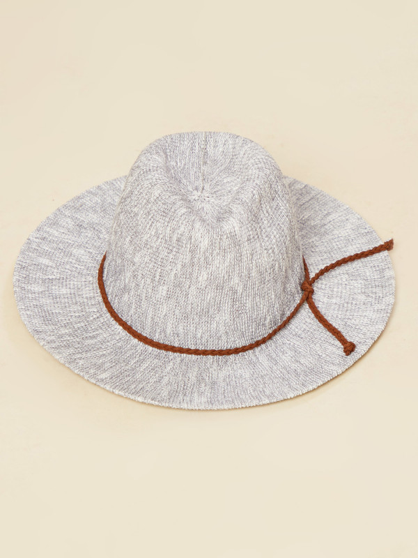 Altar'd State Panama Hat - Grey