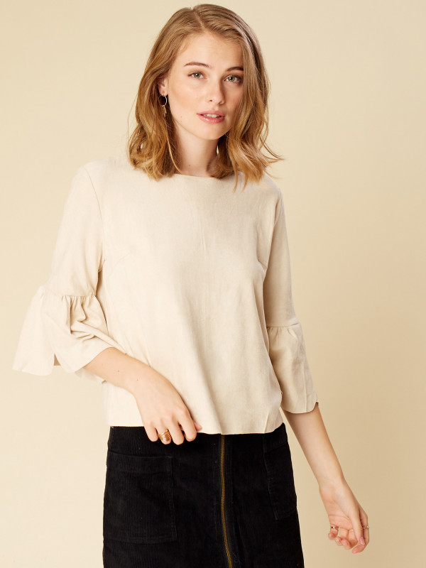 Altar'd State Simply Suede Top