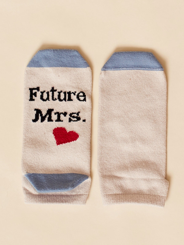 Altar'd State Future Mrs. No-Show Socks