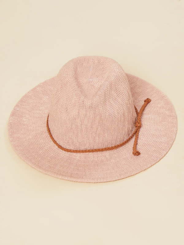 Altar'd State Panama Hat - Blush