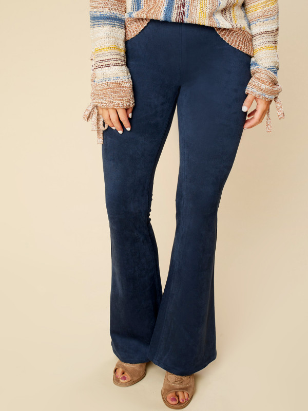 Altar'd State Suede Flare Pants