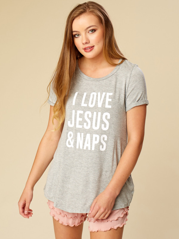 Jesus and Naps Sleep Top