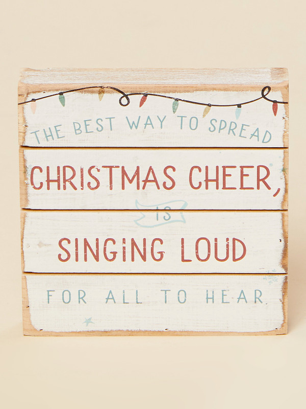 Christmas Cheer Pallet Sign